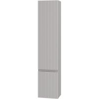 Шкаф пенал Brevita Victory 35 L Серый шелк арт-VIC-05035-500L — фото 5, Пеналы для ванной комнаты