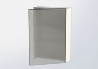 Товар: Зеркальный шкаф Aquanet Нью-Йорк 60 R Орех арт-203951 - фото 7 Зеркальный шкаф Aquanet Нью-Йорк 60 R Орех арт-203951 — фото 7, Зеркальные шкафы в ванную