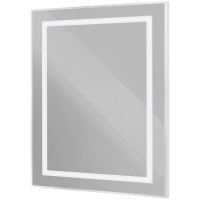 Зеркало BelBagno Kraft 70 с подсветкой Сатин с сенсорным выключателем арт-SPC-KRAFT-700-800-SENS-AL — фото 8, Зеркала в ванную комнату