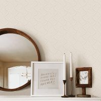 Обои Andrea Rossi Nisida Винил на флизилине (1,06*10) Бежевый, Геометрия/Абстракция арт-54328-3 — фото 2, Обои для стен