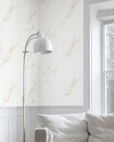 Обои Wiganford by Solo Lunman Винил на флизелине (1,06*10,05) Бежевый, Мрамор арт-ER1705 — фото 2, Обои для стен