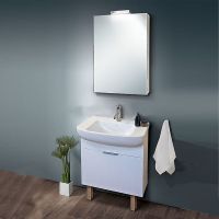 Тумба под раковину Jacob Delafon Odeon Up 60 подвесная Белая глянцевая арт-EB880-J5 — фото 2, Тумбы под раковину