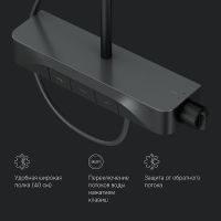 Душевая система AM.PM Func Черная матовая арт-F078F722 — фото 15, Душевые стойки