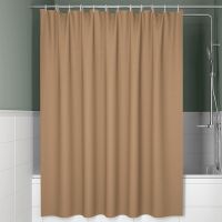 Штора для ванны Iddis Decor 180х200 Коричневая арт-D27P218i11 — фото 1, Шторы для ванной