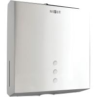 Товар: Диспенсер для бумажных полотенец Nofer Глянцевая нержавеющая сталь арт-04006.B - фото 1 Диспенсер для бумажных полотенец Nofer Глянцевая нержавеющая сталь арт-04006.B — фото 1, Диспенсеры бумажных полотенец