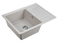 Кухонная мойка Paulmark Flugen 50-650 Серая арт-PM216550-GR — фото 2, Кухонные мойки