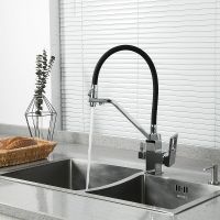 Товар: Смеситель для кухни Gappo G18 Хром Черный арт-G4318 - фото 2 Смеситель для кухни Gappo G18 Хром Черный арт-G4318 — фото 2, Смесители для кухни