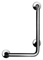 Поручень угловой Nofer хром, глянцевый арт-15159.B — фото 1, Поручни для ванной