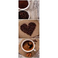 Фотообои для кухни Divino B-032 Фактура фреска Винил на флизелине (1*2,7) Бежевый/Коричневый, Кофе арт-B-032 (фреска) — фото 2, Обои для стен