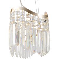 Люстра Maytoni Diamant Crystal Gracia Прозрачная Золото арт-DIA201PL-06G1 — фото 5, Люстры