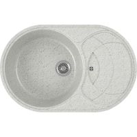 Кухонная мойка Domaci Бьелла DMC-18S арт-GWS-18S-310 серая — фото 1, Кухонные мойки