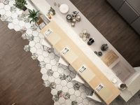 Керамогранит Durstone Saona Aruba Blanco Hex 23x27 см арт-DUR000004 — фото 8, Керамогранит