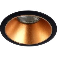 Встраиваемый светильник Crystal Lux Черный Золото арт-CLT 052C BL-GO — фото 2, Точечные светильники