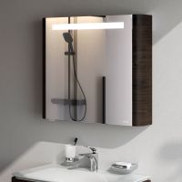 Зеркальный шкаф AM.PM Sensation 80 L Табачный дуб арт-M30MCL0801TF — фото 3, Зеркальные шкафы в ванную