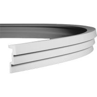 Карниз гибкий Европласт 1.50.262 2000x120x50 мм арт-1.50.262 (гибкий) — фото 1, Карнизы