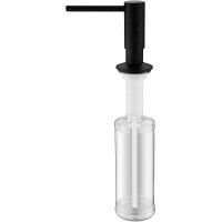 Дозатор для моющего средства Paulmark Decus Черный металлик арт-D004-418 — фото 1, Дозаторы для кухонных моек