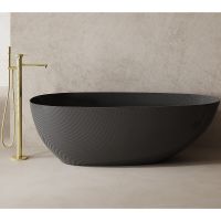 Карбоновая ванна Abber Karbon 170x80 Черная без гидромассажа арт-AK9011-1.7 — фото 6, Акриловые ванны