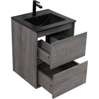 Тумба под раковину Aquanet Милан 50 подвесная Дуб рошелье арт-336371 — фото 7, Тумбы под раковину