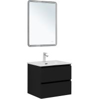 Товар: Тумба под раковину Aquanet Вега 2.0 60 подвесная Черная матовая арт-337953 - фото 6 Тумба под раковину Aquanet Вега 2.0 60 подвесная Черная матовая арт-337953 — фото 6, Тумбы под раковину