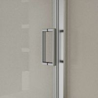 Товар: Душевая дверь Vincea City 120 профиль Хром стекло текстурное арт-VDS-5CT120MT - фото 4 Душевая дверь Vincea City 120 профиль Хром стекло текстурное арт-VDS-5CT120MT — фото 4, Раздвижные душевые двери