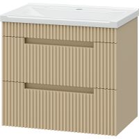 Тумба с раковиной Brevita Ariana 60 подвесная Капучино арт-УТ000015747 — фото 1, Тумбы с раковиной