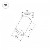 Товар: Встраиваемый светильник Arlight Polo Белый арт-027249 - фото 5 Встраиваемый светильник Arlight Polo Белый арт-027249 — фото 5, Споты