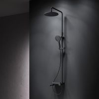 Душевая система AM.PM Like Черная матовая арт-F0780722 — фото 8, Душевые стойки