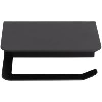 Держатель туалетной бумаги Aquanet Магнум Черный матовый арт-336613 — фото 3, Держатели туалетной бумаги