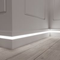 Товар: Плинтус Evrowood 2000x100x16 мм арт-PN 101 led - фото 3 Плинтус Evrowood 2000x100x16 мм арт-PN 101 led — фото 3, Плинтуса напольные