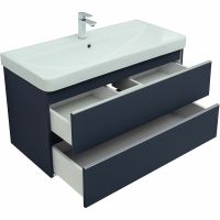 Тумба под раковину Aquanet Вега 100 подвесная Маренго арт-329587 — фото 5, Тумбы под раковину