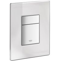 Клавиша смыва Grohe Skate Cosmopolitan Титаниум зеркальное покрытие арт-389160A0 — фото 1, Кнопки смыва