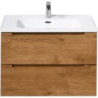 Тумба под раковину BelBagno ETNA 39-700/390-2C-SO-RN-P подвесная Rovere Nature арт-ETNA39-700/390-2C-SO-RN-P — фото 1, Тумбы под раковину