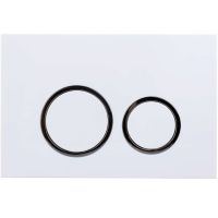 Клавиша смыва Esbano KRG-11GW Белая глянцевая арт-ESINKRG11GW — фото 1, Кнопки смыва