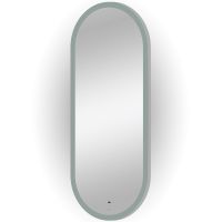 Зеркало Bond Oval 50x120 с подсветкой с сенсорным выключателем арт-M41ZE-50120 — фото 6, Зеркала в ванную комнату