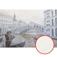 Фреска Ortograf Венеция 9028 Фактура флок FLK Флизелин (3*2) Серый, Город/Люди/Живопись арт-9028 (флок FLK) — фото 1, Фрески
