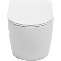 Унитаз Aquanet Cetus-W BL-104N-WHT подвесной с сиденьем Микролифт арт-211908 — фото 2, Подвесные унитазы