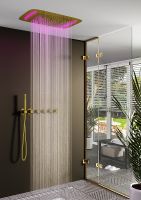 Товар: Душевая система Timo Saona с термостатом Золото матовое арт-SX-2319/17SM - фото 5 Душевая система Timo Saona с термостатом Золото матовое арт-SX-2319/17SM — фото 5, Встраиваемые душевые комплекты