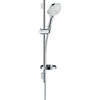 Душевой гарнитур Hansgrohe Raindance Select S Хром Белый арт-26630400 — фото 1, Душевые гарнитуры на штанге