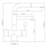 Смеситель для кухни ZorG Inox Бронза арт-SZR-3216 BRONZE — фото 5, Смесители для кухни