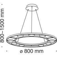 Подвесной светильник Maytoni Modern Fad Черный матовый арт-MOD070PL-L63B3K — фото 11, Подвесные светильники