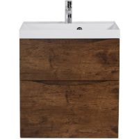 Тумба под раковину BelBagno Marino 60 подвесная Rovere Moro арт-MARINO-H60-600-2C-SO-RW-P — фото 1, Тумбы под раковину