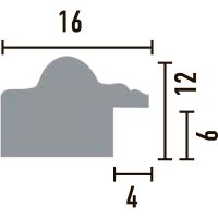 Товар: Багет Decomaster 2400x16x12 мм арт-117-552 - фото 2 Багет Decomaster 2400x16x12 мм арт-117-552 — фото 2, Багеты