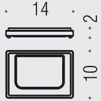 Товар: Мыльница Colombo Design Look Нержавеющая сталь арт-B1640.HPS1-VAN - фото 2 Мыльница Colombo Design Look Нержавеющая сталь арт-B1640.HPS1-VAN — фото 2, Мыльницы