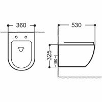 Товар: Унитаз Aquanet Cetus 2.0 W MB Rimless подвесной с сиденьем Микролифт арт-279091 - фото 2 Унитаз Aquanet Cetus 2.0 W MB Rimless подвесной с сиденьем Микролифт арт-279091 — фото 2, Подвесные унитазы
