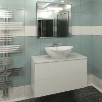 Тумба с раковиной Orange Otto 100 Белая арт-Ot-100TuGLASS+G56 — фото 5, Тумбы с раковиной