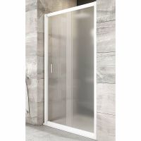 Душевая дверь Ravak Blix BLDP2-120 профиль Белый стекло Grape арт-0PVG0100ZG — фото 1, Раздвижные душевые двери