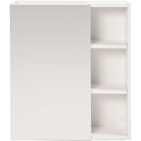 Зеркальный шкаф WellWant by Orange 60 Белый арт-WWZAW166075W — фото 1, Зеркальные шкафы в ванную