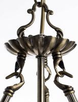 Люстра Artelamp Windsor Белая Античная бронза арт-A3777LM-3-2AB — фото 3, Люстры