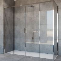 Душевой уголок Vincea Garda 180х90 профиль Хром стекло прозрачное арт-VSR-1G29018CL — фото 1, Прямоугольные душевые уголки