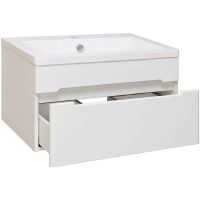 Тумба под раковину Runo Парма 60 подвесная Белая арт-00000001138 — фото 2, Тумбы под раковину